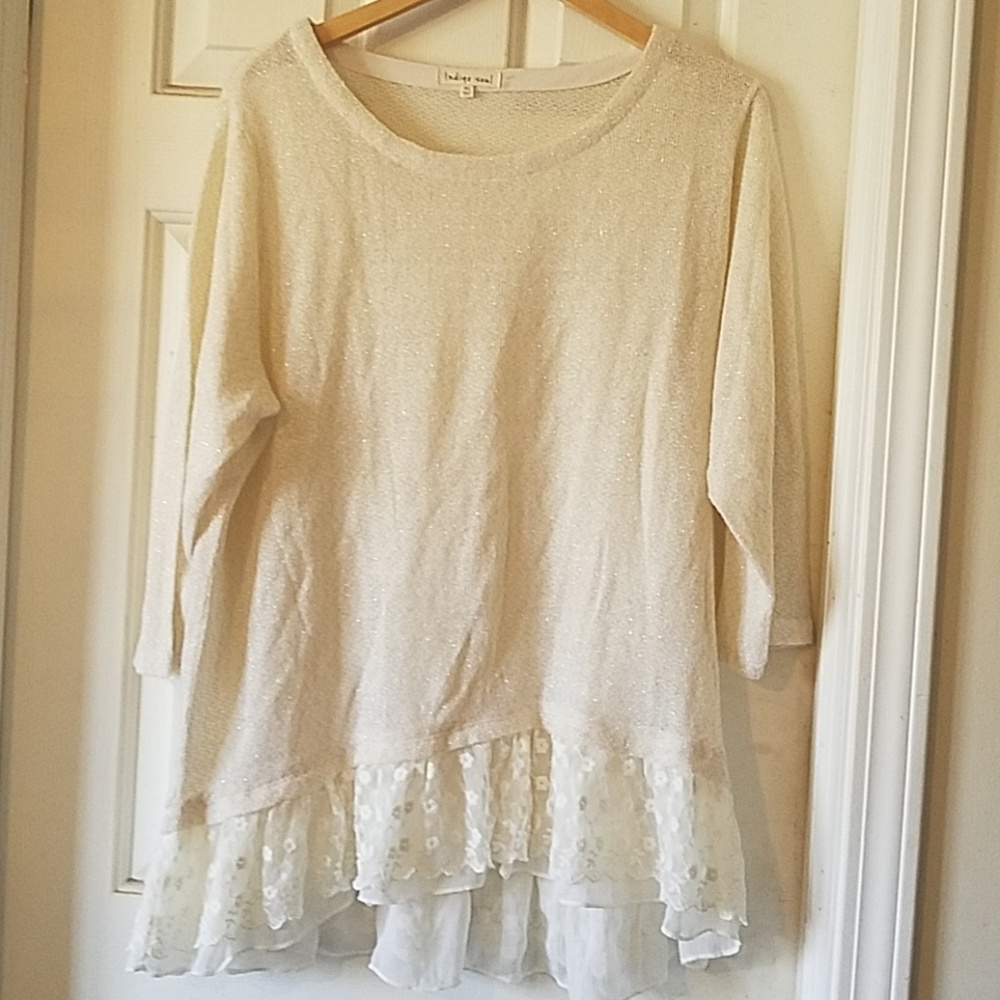 NWOT Embellished Tunic